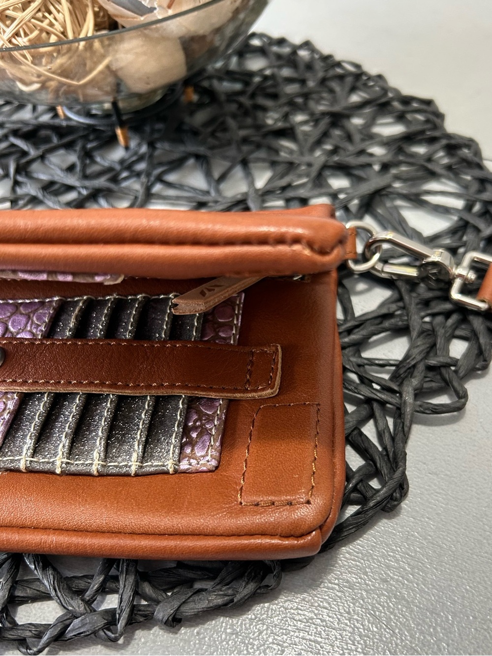Consuela Brandy Uptown Leather Crossbody - Picture 7 of 10